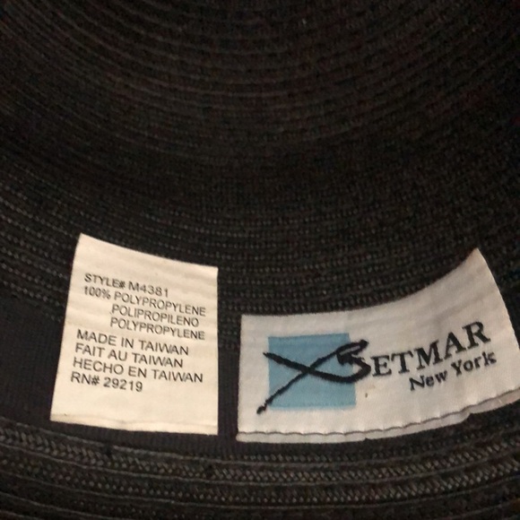 Vintage BETMAR Black Derby Hat main image 10
